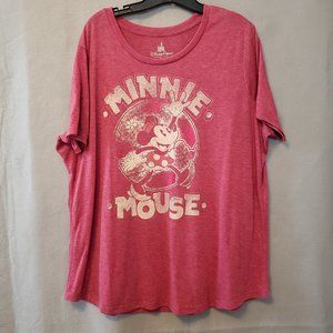Disney Parks Minnie Mouse T-shirt 1X